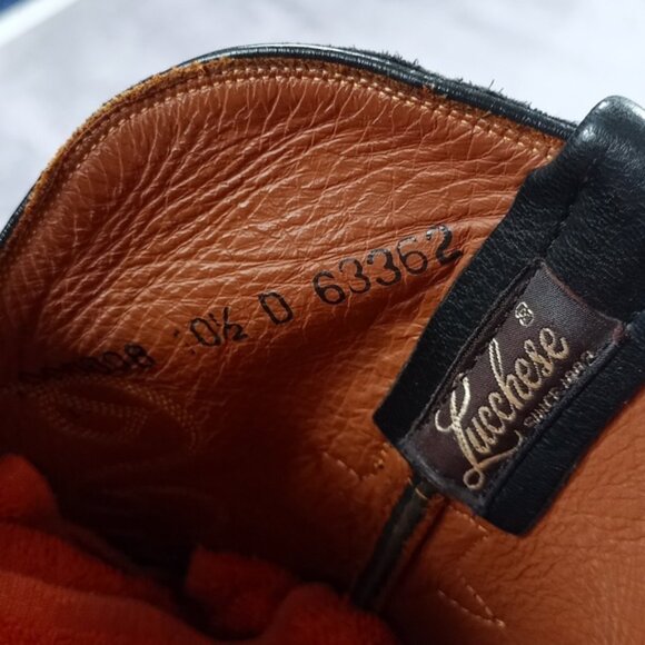 AMPUTEE VINTAGE Lucchese Cowboy Leather Boot RIGHT FOOT L000308 10.5 D 63362 - Picture 10 of 11